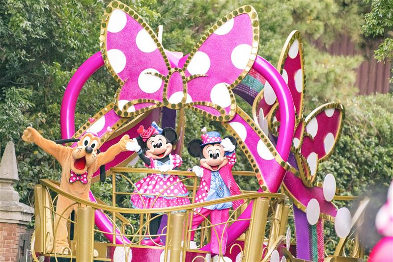 東京迪士尼樂園「迪士尼好友樂力四射『米妮的幻彩世界』」※圖片僅供參考・©Disney