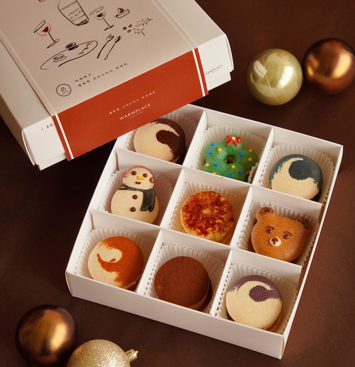 溫點馬卡龍主打聖誕造型馬卡龍可愛造型相當吸睛9入耶誕禮盒售價850元 - 報新聞 Mega News