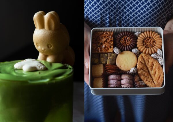 「悠寂庵 YoChiEn」限定品「望月 Mochizuki」|以日式細膩為核心,融合自然季節的「御菓子花雨 okashikau」。圖/業者提供